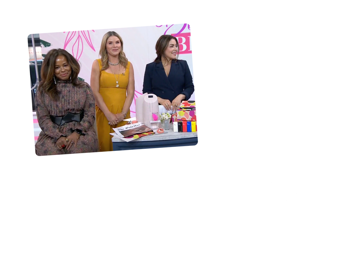 today show logo with a screen clipping of the featured video on the today show