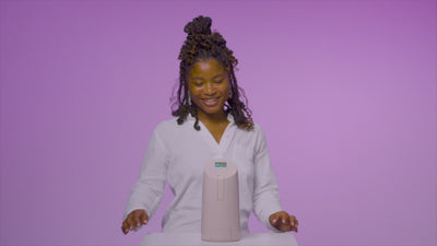 a video showing how to use the boldhue: scan your face in three places with the wand, replace the wand, and let the app guide you to do the rest and make your foundation